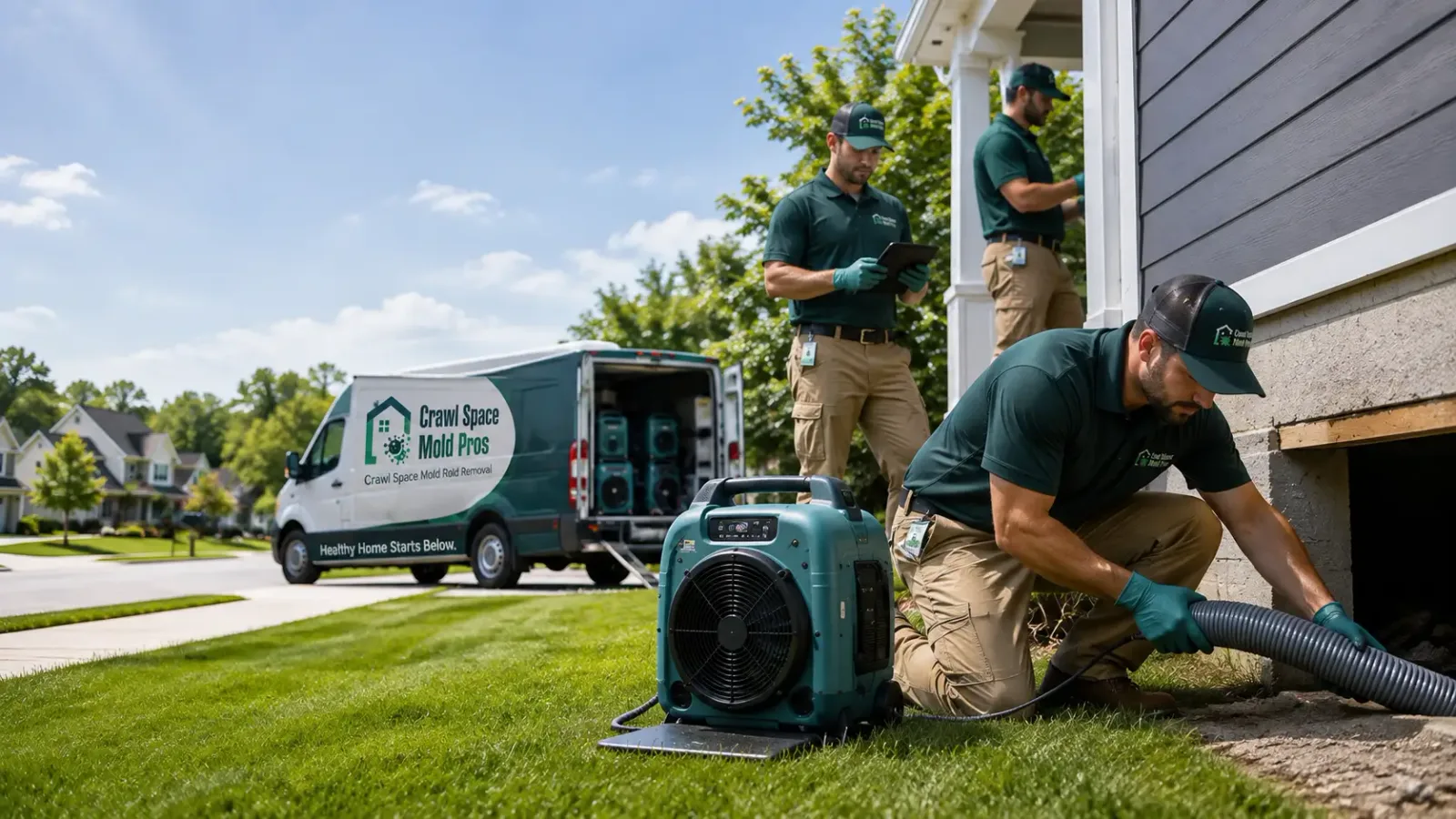 Crawl Space Mold Removal in Volin, SD